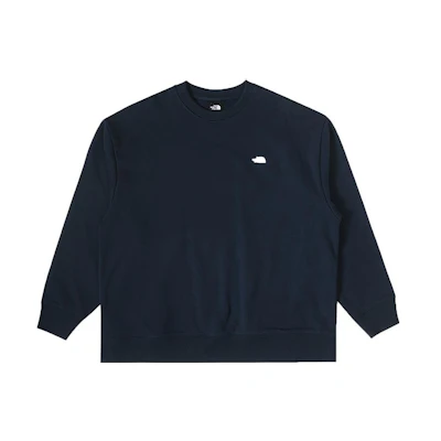 TNF Urban Exploration Solid Logo Crewneck Sweatshirt Men Blue NF0A83PU-8K2