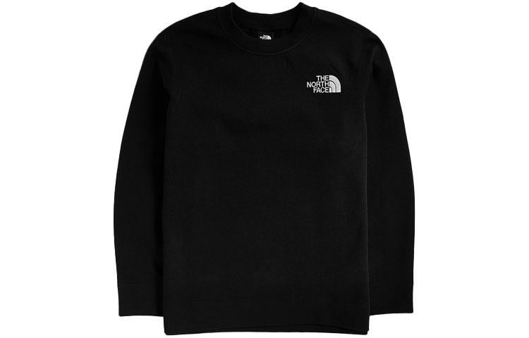 TNF Urban Exploration Spacer Knit Crew Logo Sweatshirt Black Unisex NF0A4AJM-JK3