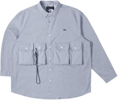The North Face Urban Exploration SS24 Quick-Dry Striped Blue Shirt Men NF0A885K-8K2 The North Face Urban Exploration SS24 Quick-Dry Striped Blue Shirt Men NF0A885K-8K2