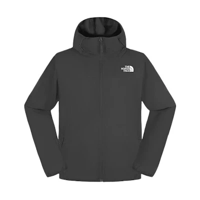 TNF Urban Exploration SS25 Windproof UV Hoodie Jacket Charcoal Gray NF0A4U8X-4EN