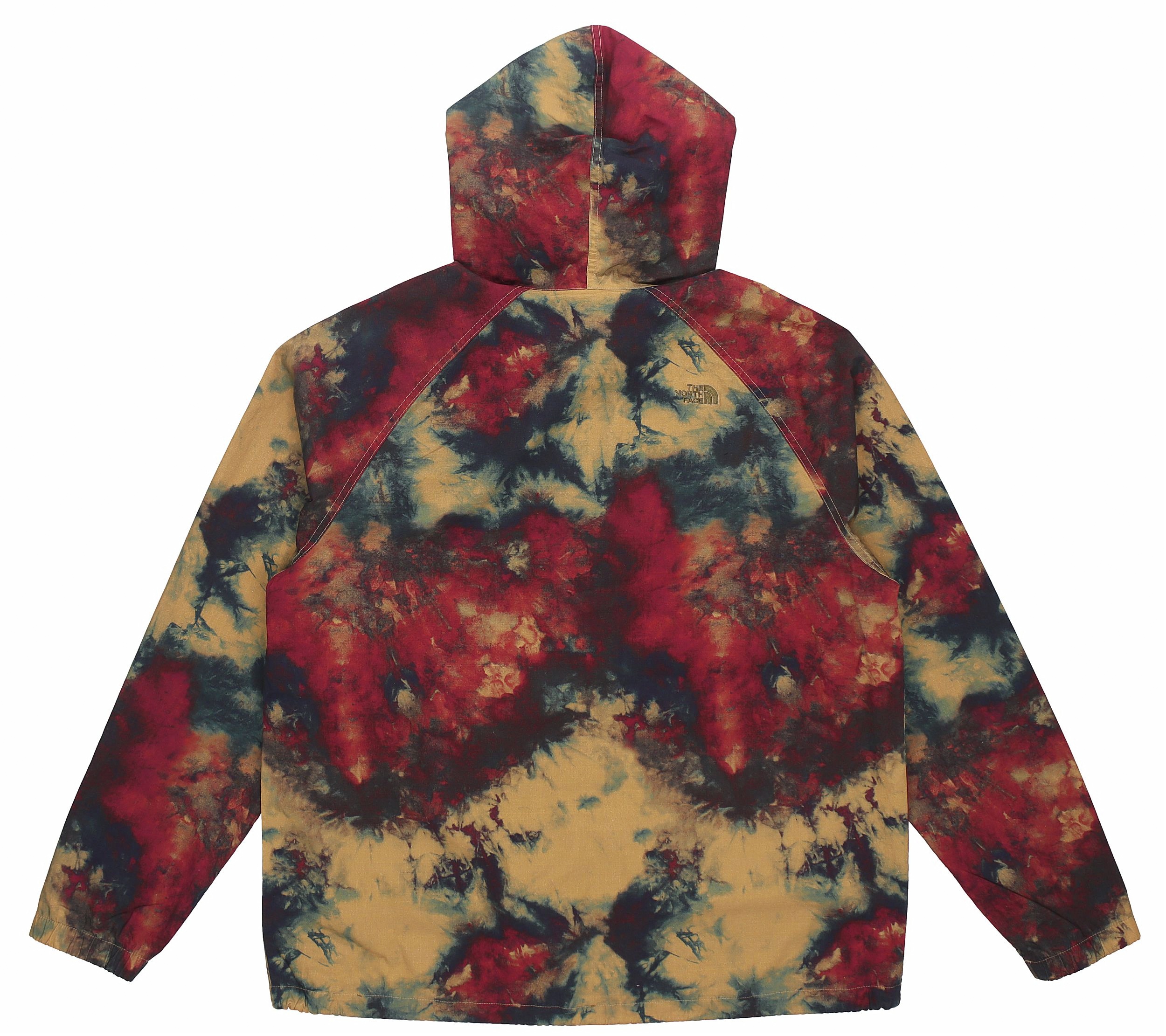 Lookbook The North Face 都會探險系列綁染連帽外套 多彩 NF0A7W7E-94B