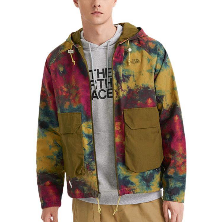 Purchase The North Face 都會探險系列綁染連帽外套 多彩 NF0A7W7E-94B