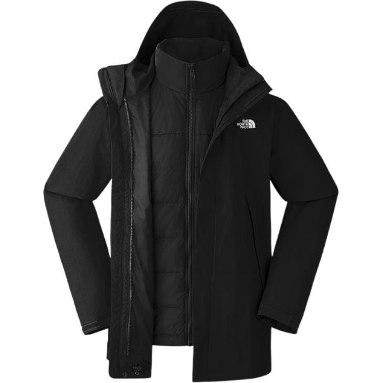 TNF Urban Exploration Unisex 3-in-1 Waterproof Jacket Black NF0A8DMH-JK3