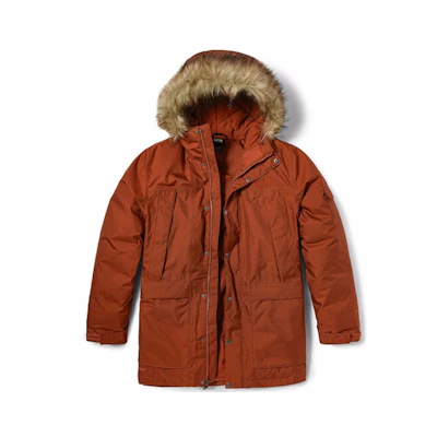 TNF Urban Exploration Waterproof Down Parka Brick Red NF0A4NBG-UBC