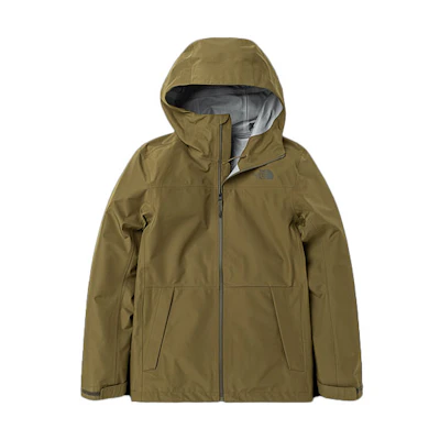 TNF Urban Exploration Waterproof Softshell Jacket Brown Green NF0A7QR5-37U