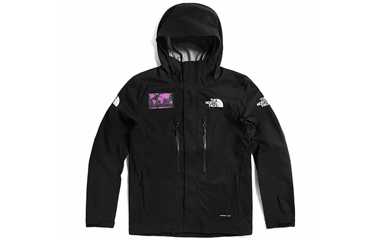 TNF Urban Exploration Waterproof Windbreaker Jacket Black 4AIQ-JK3