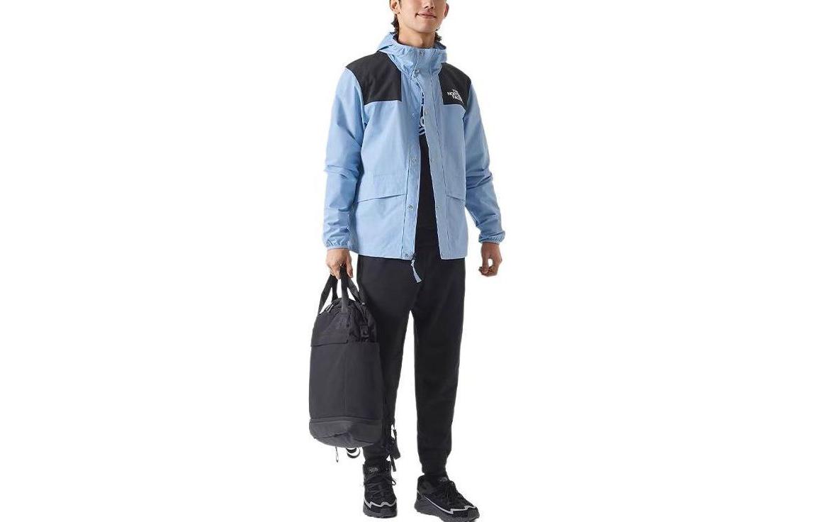 TNF Urban Exploration Waterproof Windbreaker Hoodie Jacket Blue Unisex NF0A5JYN-QEO 圖 2