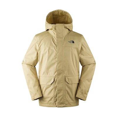 TNF Urban Exploration Waterproof Windproof Shell Jacket Khaki NF0A8AUK-LK5