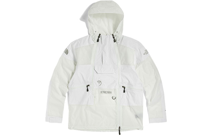 TNF Urban Exploration White Waterproof Windproof Jacket Unisex Fall NF0A52ZW-FN4