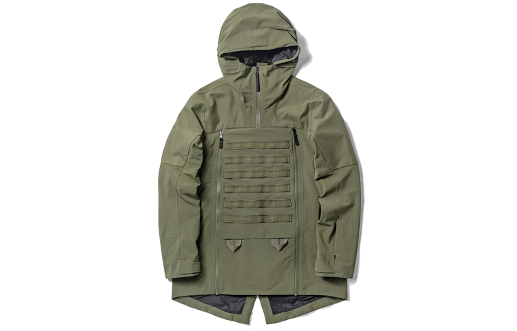 TNF Urban Exploration Windbreaker Outdoor Jacket Green 3RMU-7D6