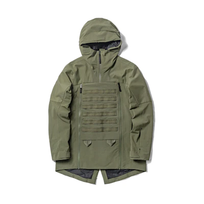 TNF Urban Exploration Windbreaker Outdoor Jacket Green 3RMU-7D6