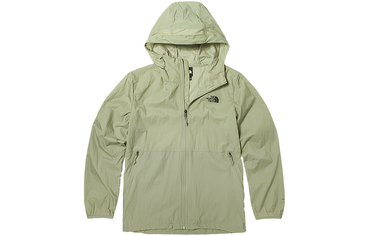 TNF Urban Exploration Windbreaker Waterproof Hoodie Jacket Green Men NF0A7WAN-3X3 圖 2
