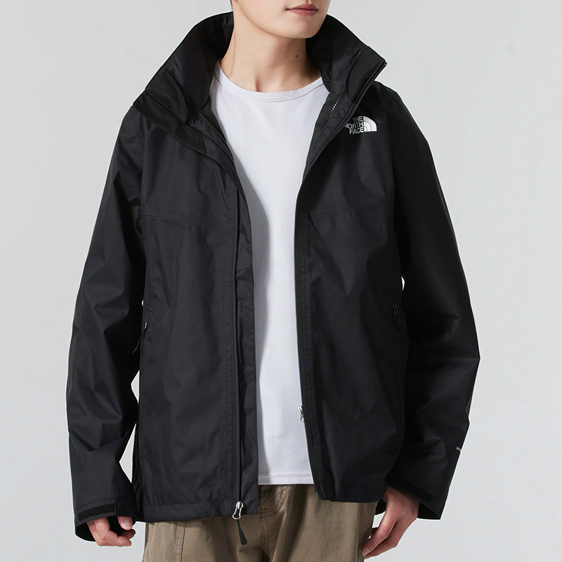 TNF Urban Exploration Windproof Casual Black Running Jacket NF0A8EXR-JK3 圖 3