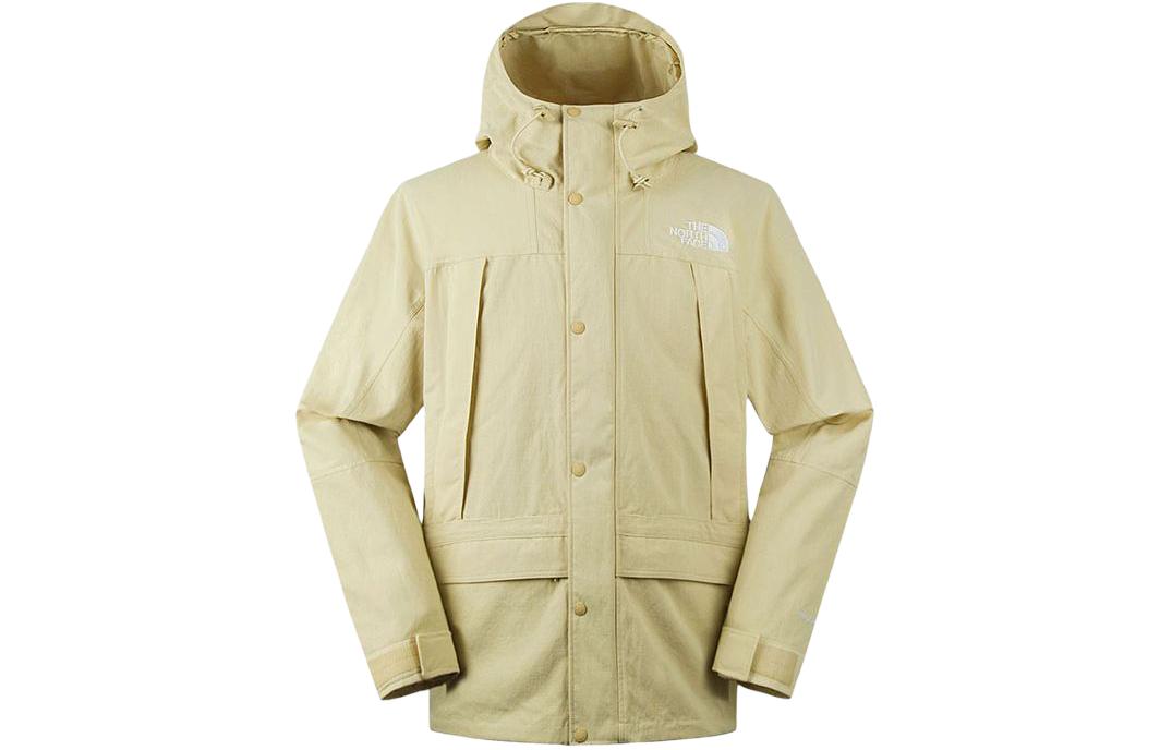TNF Urban Exploration Windproof Logo Beige Jacket NF0A86ZT-3X4
