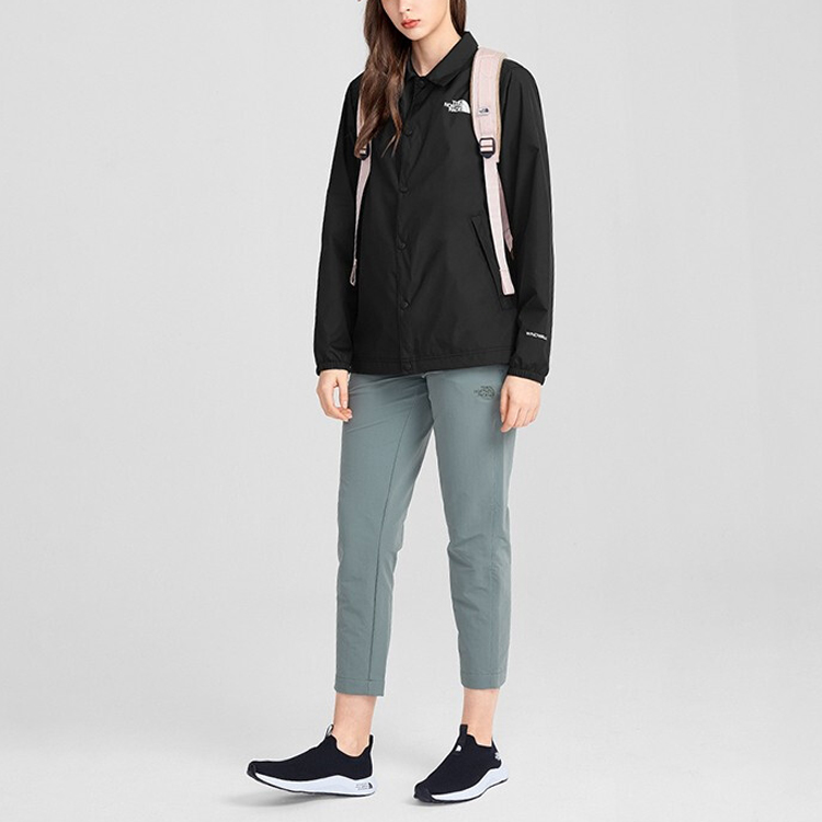 Shop The North Face Urban Exploration Windproof Shirt Jacket Men’s Black NF0A4U8W-JK3