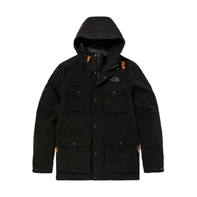 TNF Urban Exploration Windproof Waterproof Black Jacket NF0A5AZN-JK3