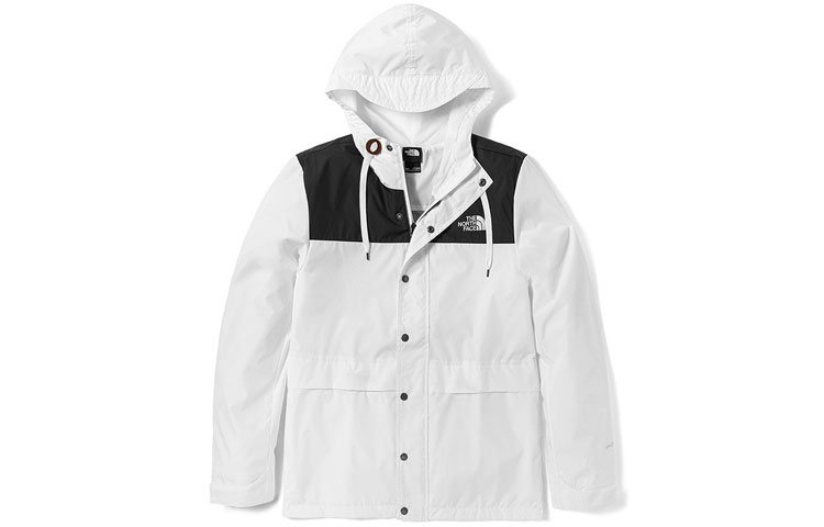 TNF Urban Exploration Windproof Waterproof White Jacket Men’s NF0A7QPF-FN4