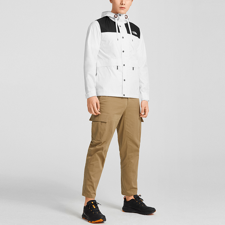 TNF Urban Exploration Windproof Waterproof White Jacket Men’s NF0A7QPF-FN4 圖 5