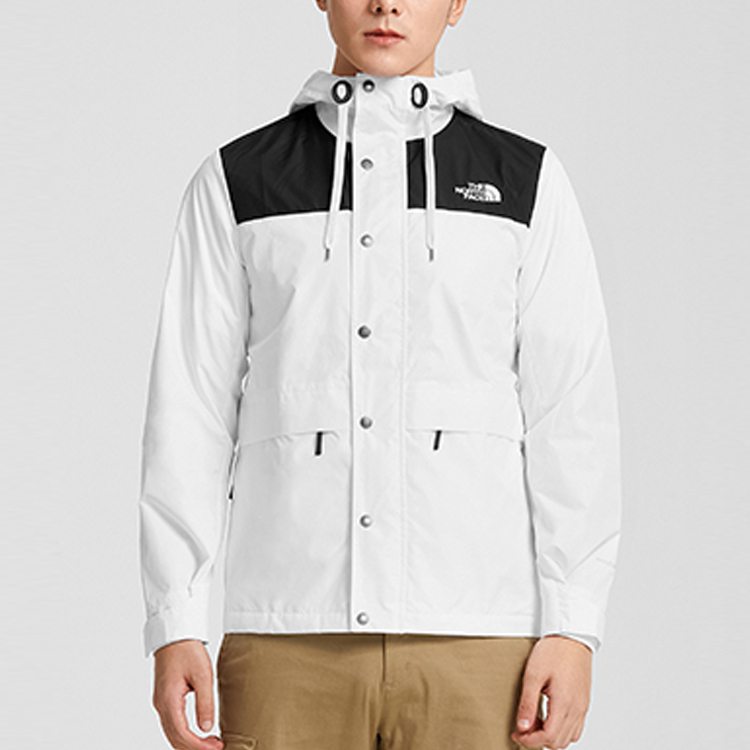 TNF Urban Exploration Windproof Waterproof White Jacket Men’s NF0A7QPF-FN4 圖 8