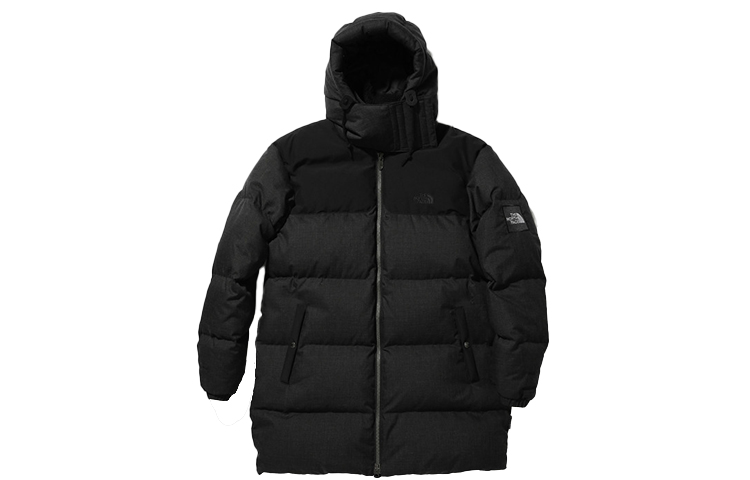 TNF Urban Exploration Wool Nuptse Down Jacket Deep Gray NF0A3VUT-KS7
