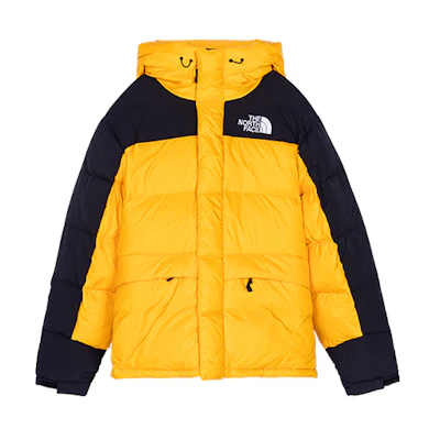 TNF Urban Outdoor Down Parka Himalayan Series Hooded Winter Jacket Yellow NF0A4QYX-56P