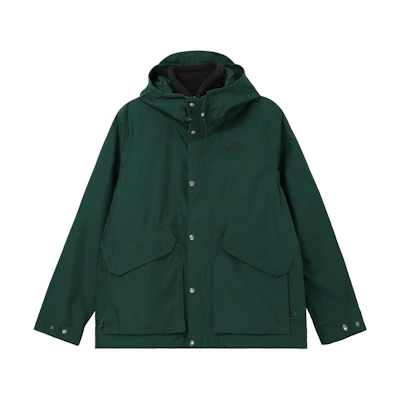 TNF Urban Outdoor Hooded Fleece 3-in-1 Jacket Green FW22 NF0A7QSZ-EK2