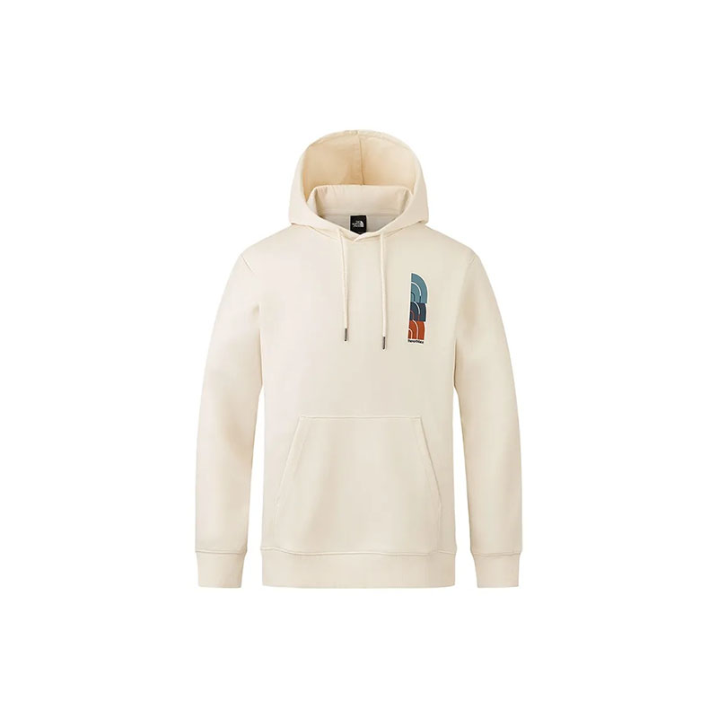 TNF Urban Outdoor Hoodie Sand Dune White Unisex Casual Logo Print NF0A8ATA-QLI 圖 3