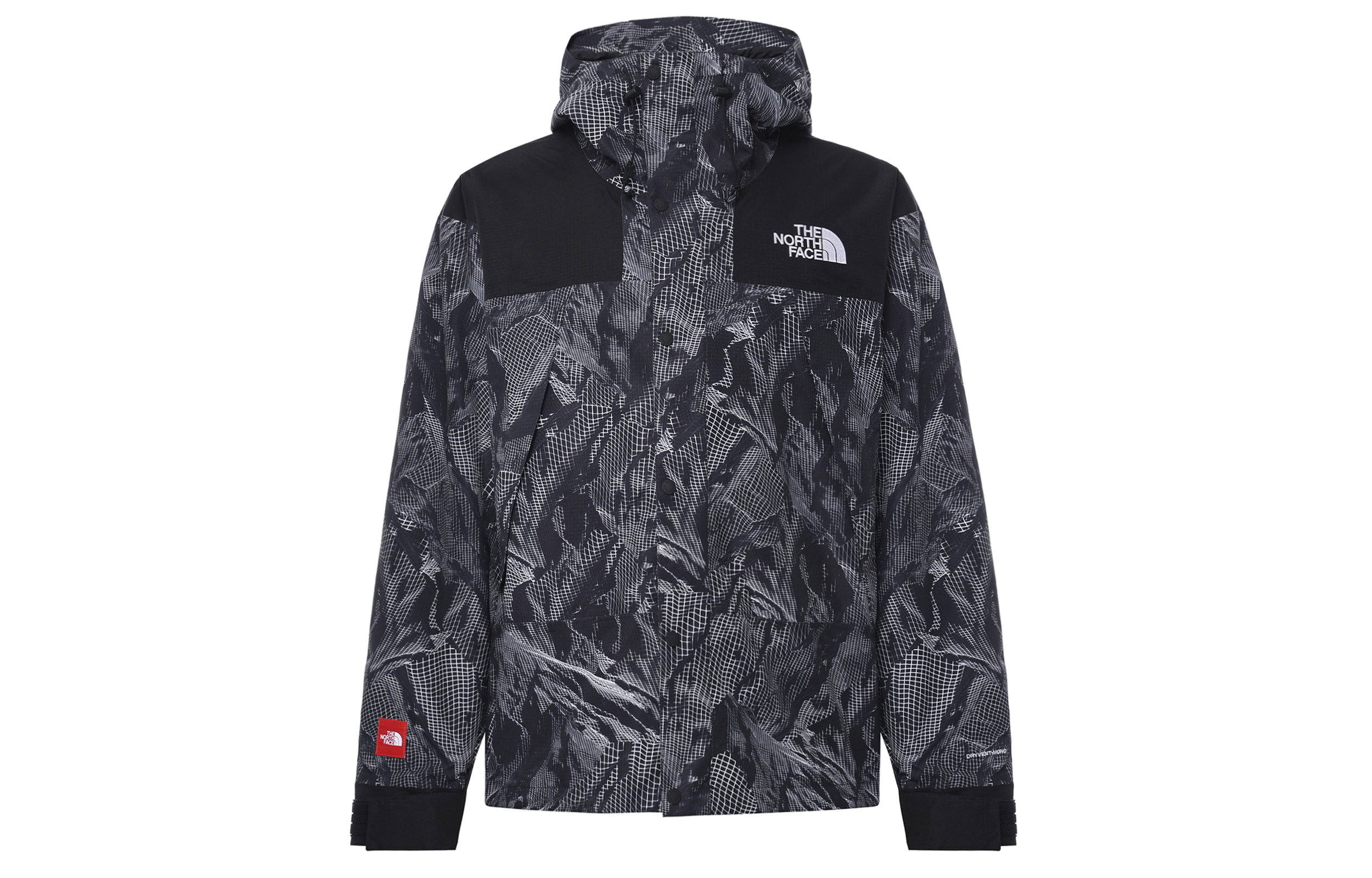 The North Face Urban Outdoor ICON Black Waterproof Windbreaker Jacket NF0A88XF-6OG
