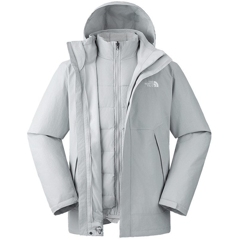 TNF Urban Outdoor Jacket, Asteroid Grey - Waterproof & Breathable NF0A8DMH-A0M