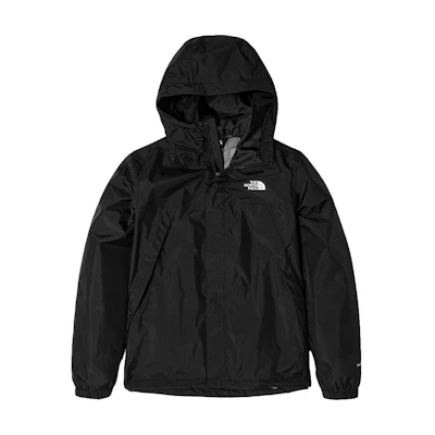 TNF Urban Outdoor Series Black Waterproof Hooded Jacket for Hiking NF0A7QOH-JK3