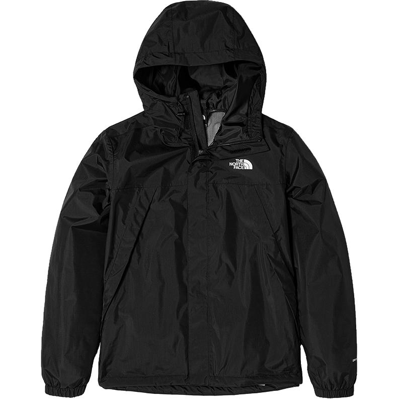 TNF Urban Outdoor Series Black Waterproof Hooded Jacket for Hiking NF0A7QOH-JK3 圖 2