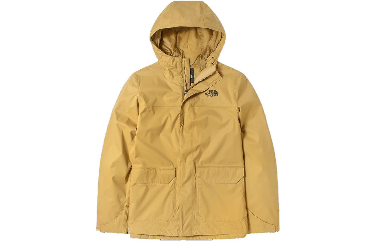 Buy The North Face Jaket Windbreaker Tahan Air Outdoor Urban Khaki Pria NFOA4NED-ZSF