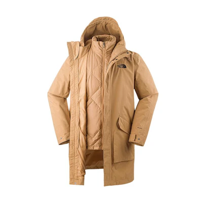 TNF Urban Series Khaki 3-in-1 Waterproof Down Jacket NF0A7QT5-LIK