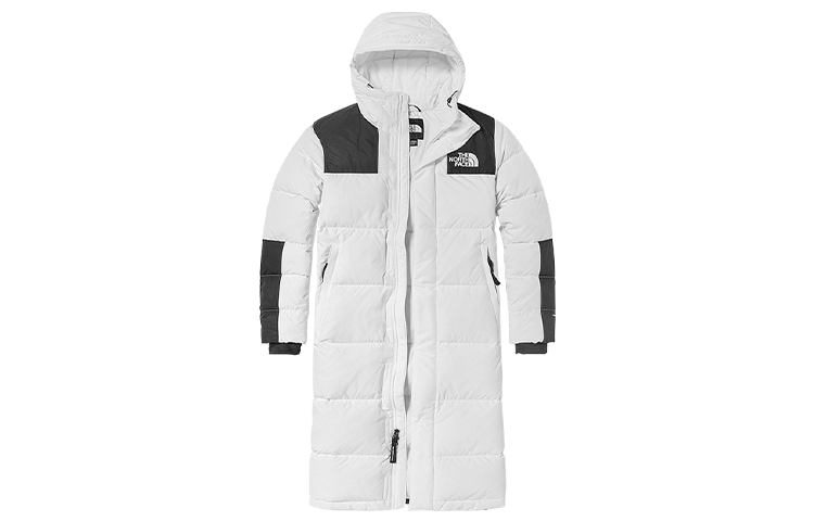 TNF Urban Waterproof Long Down Jacket White Unisex Winter Coat NF0A4NEM-FN4