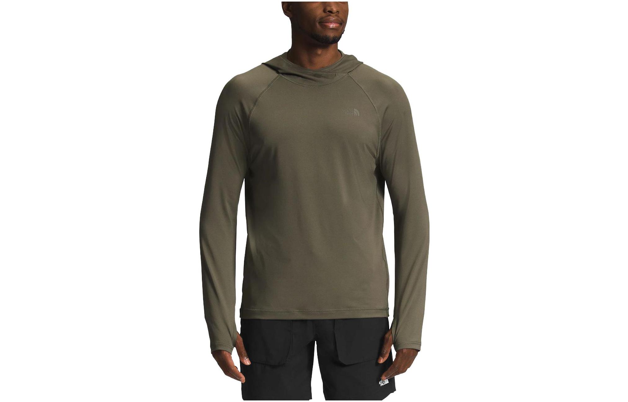 TNF V-Level Waterproof Hoodie in New Gray-Green NF0A81WY-21L