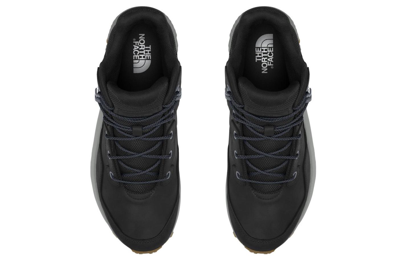 Order The North Face Vals 2 Mid Leer ''Zwart Vanadis Grijs'' NF0A819J-NY7
