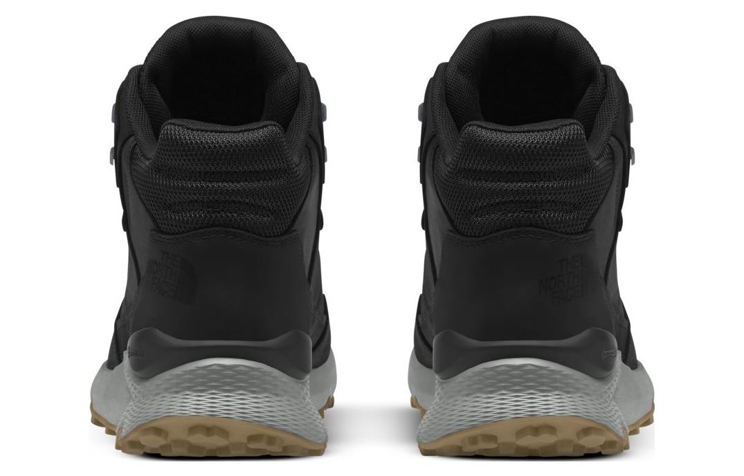 Lookbook The North Face Vals 2 Mid Leather 'Hitam Vanadis Kelabu' NF0A819J-NY7