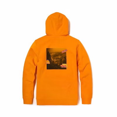 TNF Vanlife Retro Edition Logo Hoodie Unisex Orange NF0A5JW6-PKH