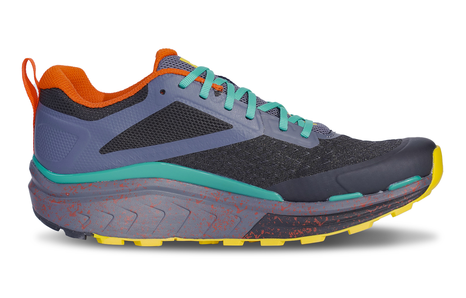 The North Face vectiv Enduris II Trail Running Shoes 'Black Red Teal' 圖 2