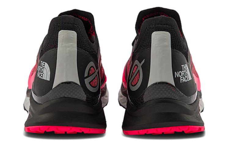 Shop The North Face Vectiv Eminus Sepatu Lari Hitam Trail Marker Corak Merah Coral 4T3L-50T