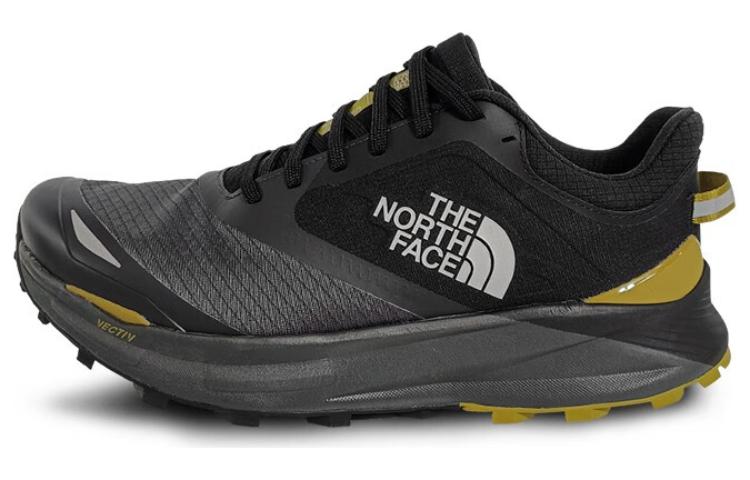 The North Face Vectiv Low-Top Outdoor Shoes Black/Grey - Durable & Breathable NF0A8199-MN8