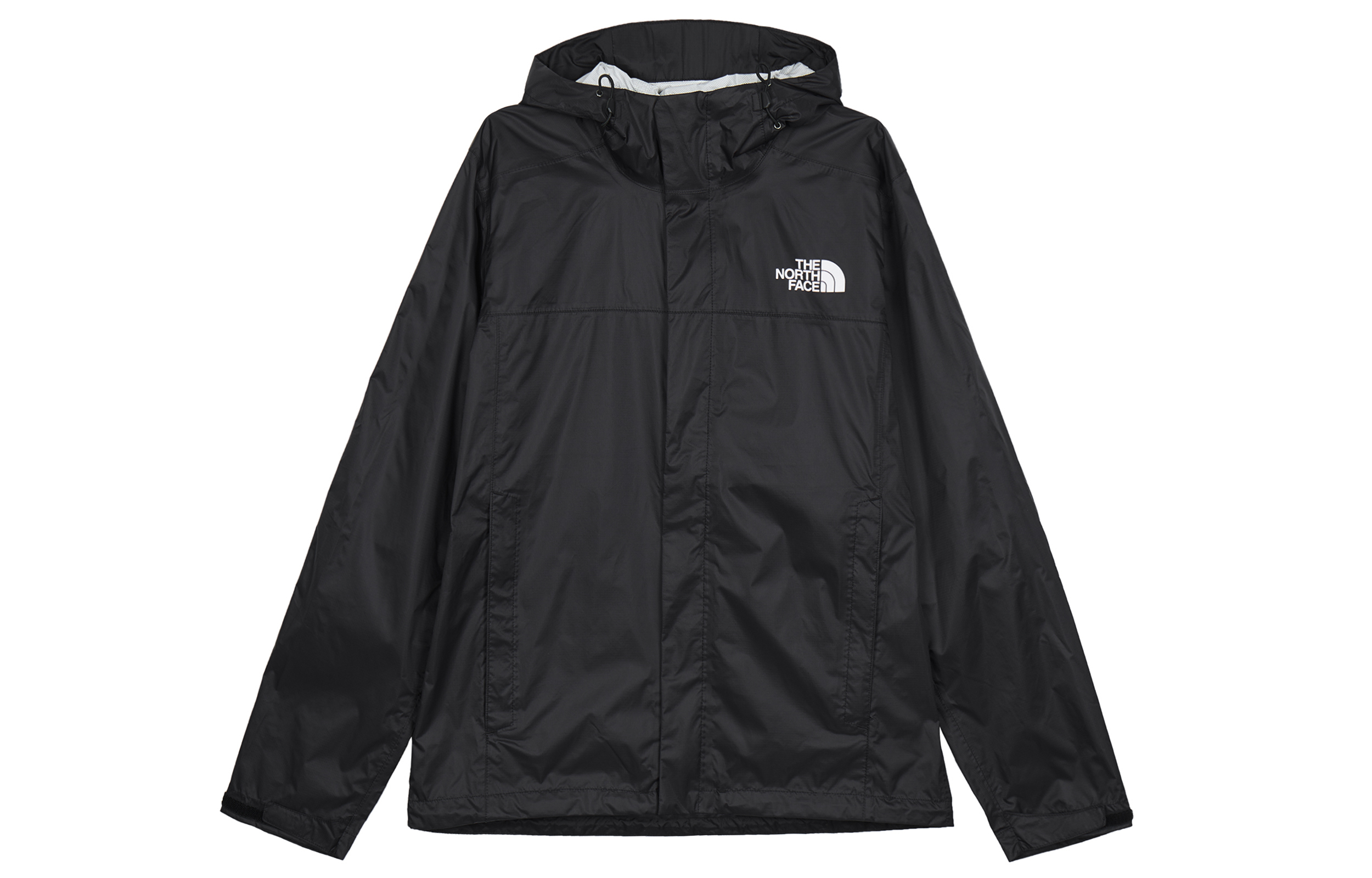 TNF Venture 2 Black Hooded Zip Jacket - Solid Color NF0A5EH8-JK3 圖 2