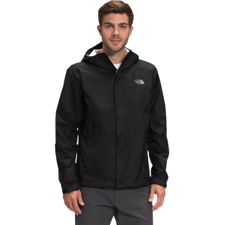 TNF Venture 2 Black Hooded Zip Jacket - Solid Color NF0A5EH8-JK3 圖 5