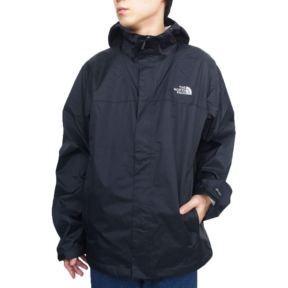 TNF Venture 2 Black Logo Hooded Waterproof Jacket Black NF0A2VD3-JK3 圖 4