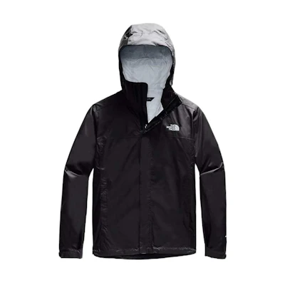 TNF Venture 2 Waterproof Windbreaker Jacket Men’s Black NF0A2VD3-CX6