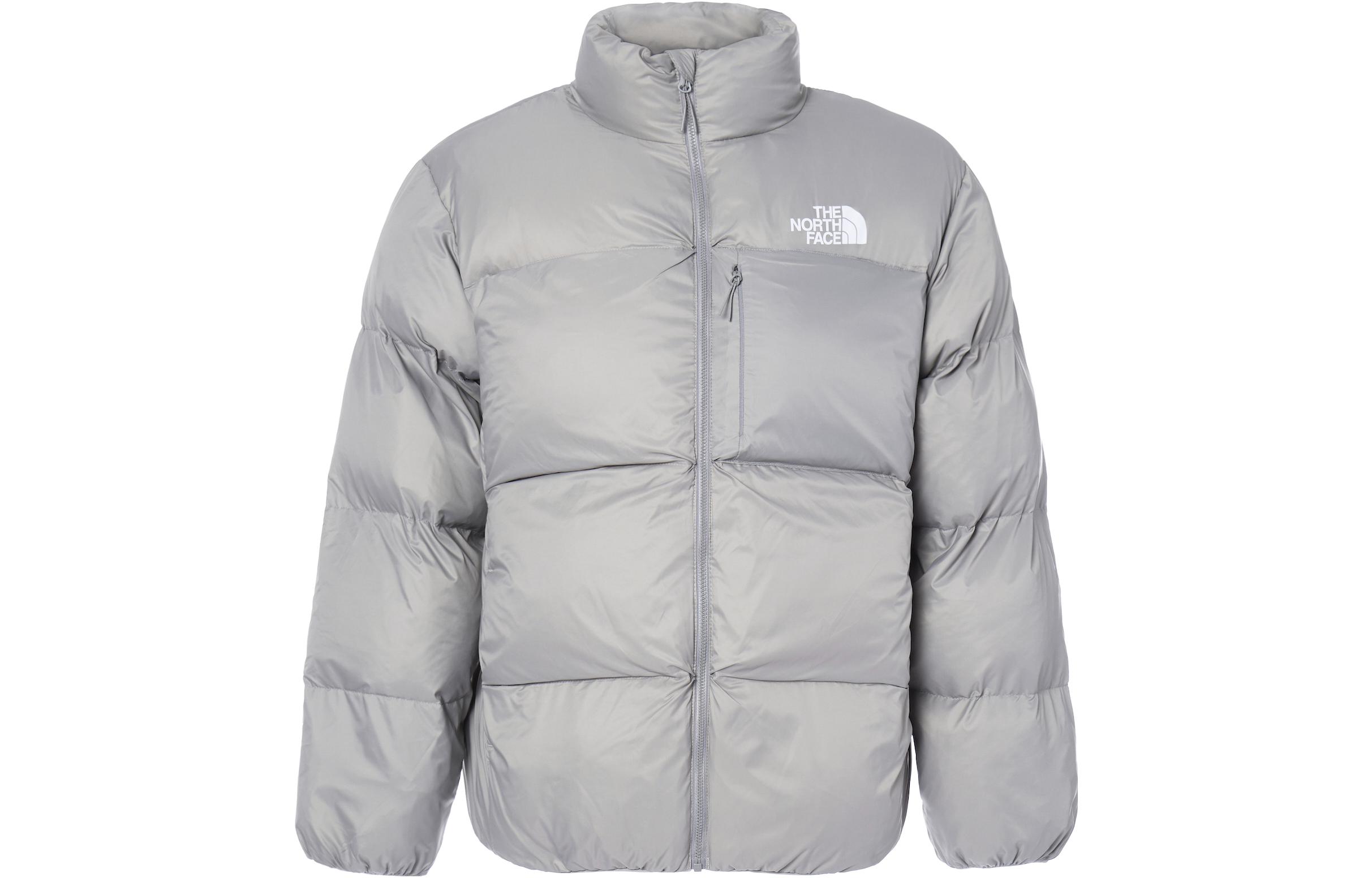 TNF Vermont On-All Logo Puffer Jacket Unisex Grey NJ3NN64D