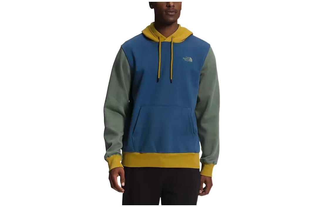 TNF Vintage Colorblock Pullover Hoodie Blue Mens NF0A7WT6-84B