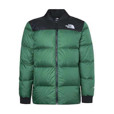 TNF Vintage Colorblock Zipper Track Jacket Green NF0A5ITG-S9W