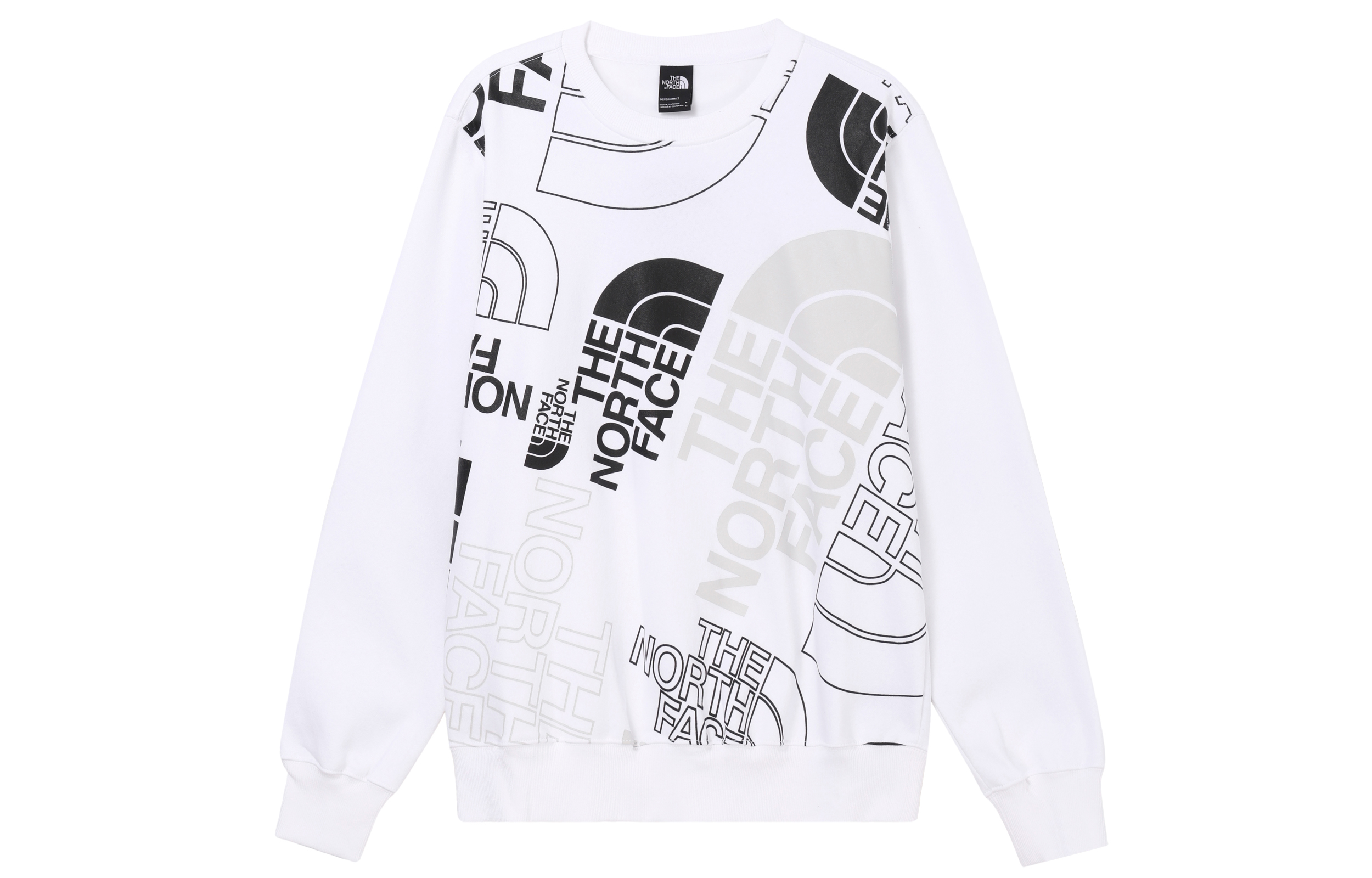 TNF Vintage Graphic Print Crewneck Sweatshirt - Long Sleeve NF0A7UO6-LG5 圖 2