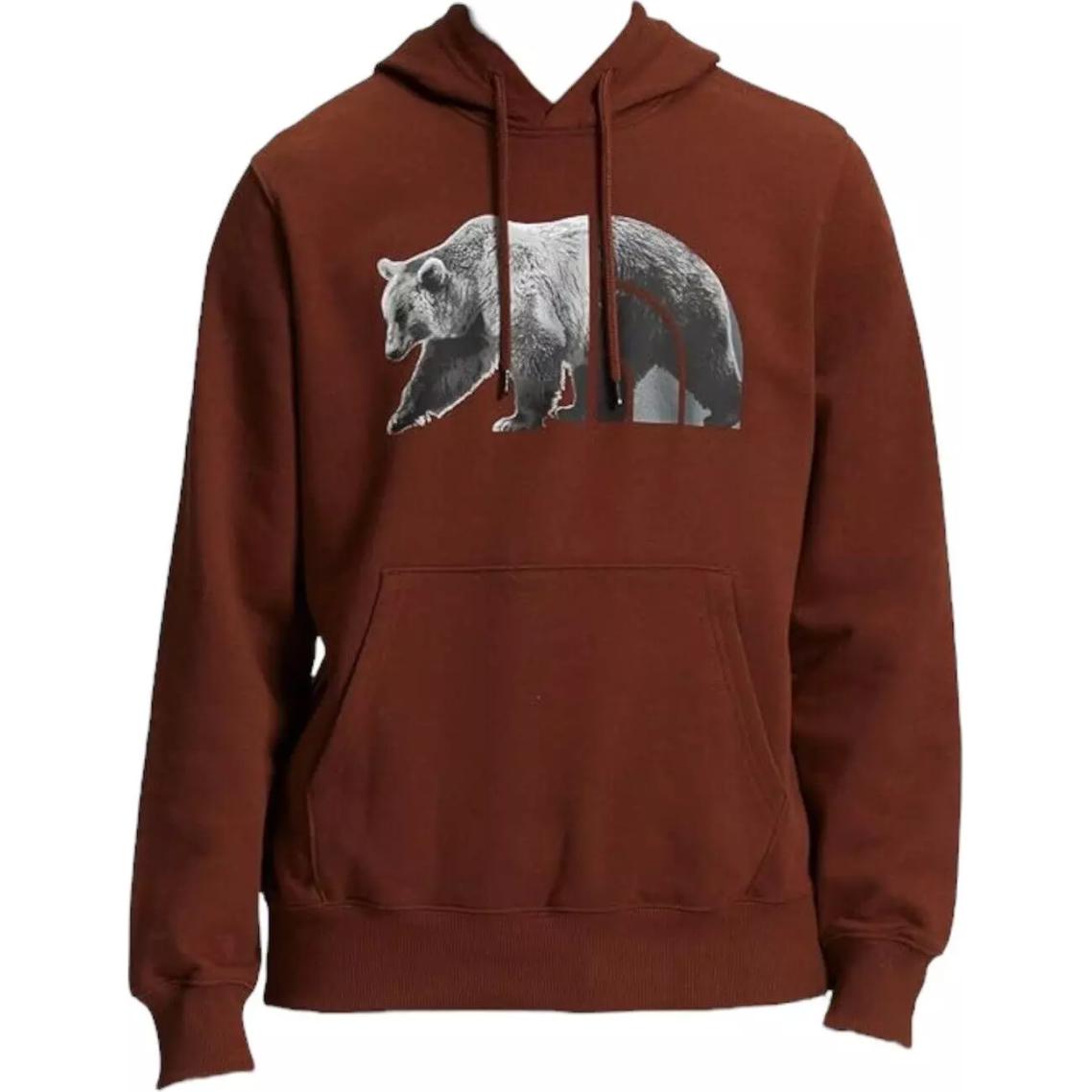 TNF Vintage Hoodie with Animal Print in Deep Oak NF0A7UNM-6S2